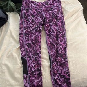 Purple leggings